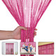 String Curtain Panel - Hot Pink